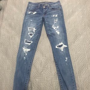 American Eagle Super Low Jegging, super stretch